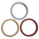 Bracelet à macher avec perles en silicone - 3 pièces